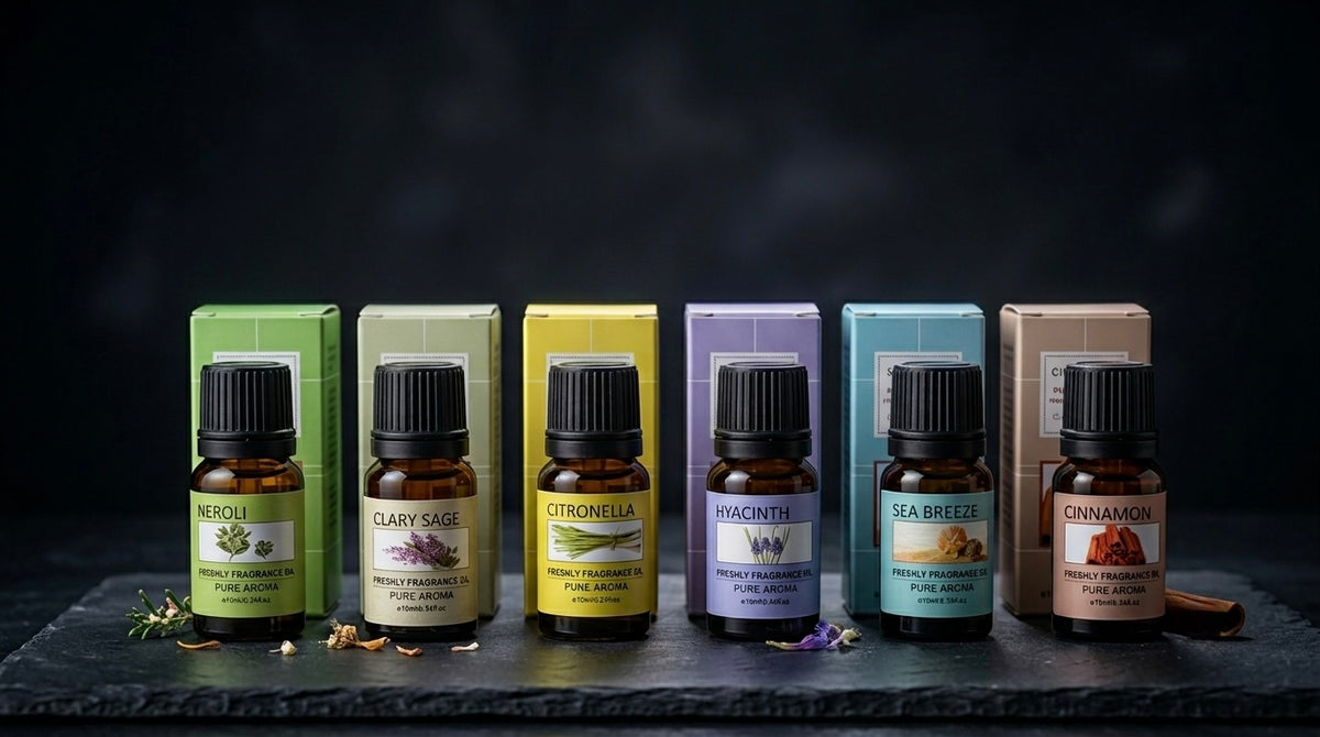 Breathe — 6 Aroma Oil Collection